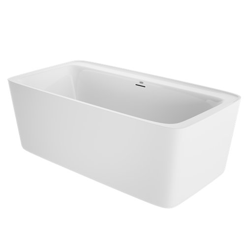 JACUZZI® Adatto 67" x 34" Freestanding Soaking Acrylic Bathtub